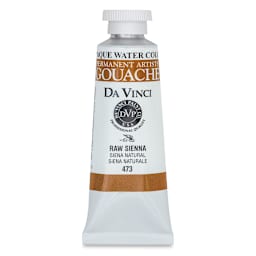 Da Vinci Professional Gouache - Raw Sienna, 37 ml tube