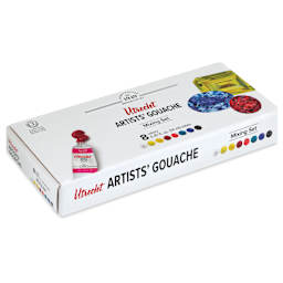 Utrecht Artists' Gouache - Set of 8, Mixing Colors, 14 ml Tubes
