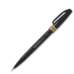 Pentel Arts Micro Brush Tip Sign Pen - Ochre