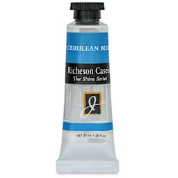 Richeson Casein Paint the Shiva Series - Cerulean Blue, 37 ml tube