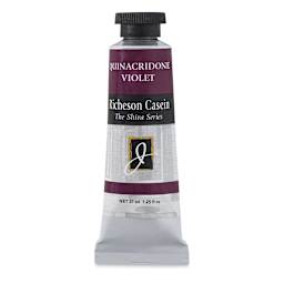 Richeson Casein Paint the Shiva Series - Quinacridone Violet, 37 ml tube