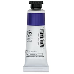 Richeson Casein Paint the Shiva Series - Shiva Violet, 37 ml tube back