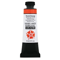 Daniel Smith Extra Fine Gouache - Pyrrol Orange, 15 ml Tube