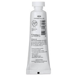 ShinHan Pass Colors Opaque Watercolor Tube - Greenish Yellow, 20 ml back