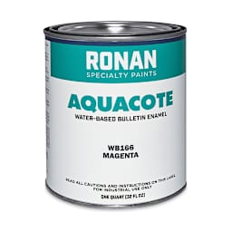 Ronan Aquacote Water-Based Acrylic Color - Magenta, Quart