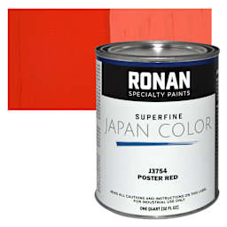 Ronan Superfine Japan Color - Poster Red - Can and Swatch