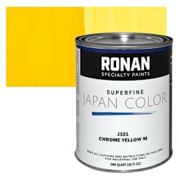 Ronan Superfine Japan Color - Chrome Yellow Medium - Can and Swatch