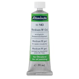 Schmincke Medium W Gel - Front of 35 ml Tube