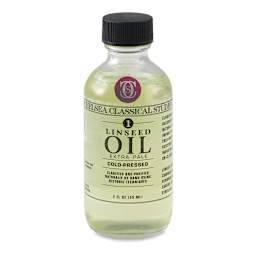 Chelsea Classical Studio Linseed Oil Medium - Front of 2 oz bottle