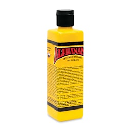 Alpha6 Alphanamel Lettering Enamel - Alpha Yellow, 236.6 ml, Bottle