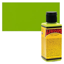 Alpha6 Alphanamel Lettering Enamel - Dorr's Green, 147 ml - Bottle and Swatch