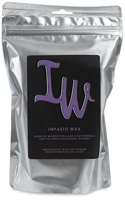 Enkaustikos Impasto Wax - Front view of Pouch of Wax

