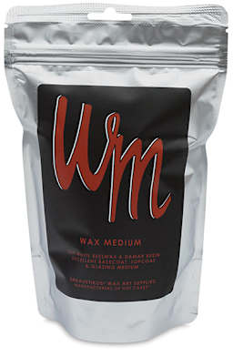 Enkaustikos Wax Medium - Front of 8 oz packet of Wax Medium