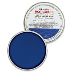 Enkaustikos Hot Cakes Encaustic Paint - Ultramarine Blue, 45 ml tin