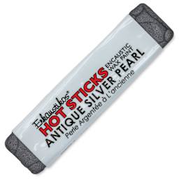 Enkaustikos Hot sticks Encaustic Paint - Antique Silver Pearl, 13 ml stick