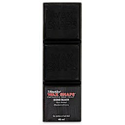 Enkaustikos Wax Snaps Encaustic Paints - Bone Black, 40 ml cake front of package