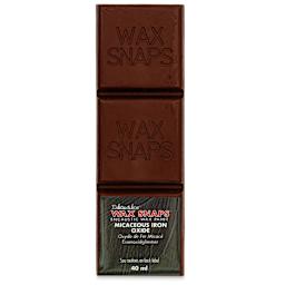 Enkaustikos Wax Snaps Encaustic Paints - Micaceous Iron Oxide, 40 ml cake front of package