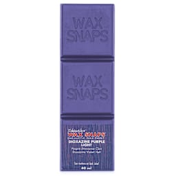 Enkaustikos Wax Snaps Encaustic Paints - Dioxazine Purple Light, 40 ml cake front of package