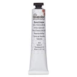 Ceracolors Waterborne Wax Paint - Burnt Umber, 50 ml - front