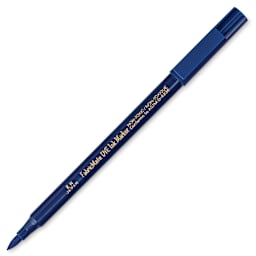 Yasutomo FabricMate Dye Ink Markers - Blue with cap off