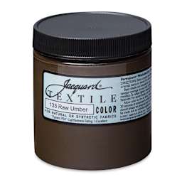 Jacquard Textile Color - Raw Umber, 8 oz jar