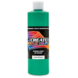 Createx Acrylics - Pearl Green, Pint