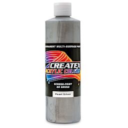 Createx Acrylics - Pearlescent Silver, Pint
