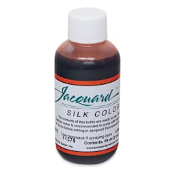 Jacquard Silk Dye - Poppy Red, 2 oz bottle
