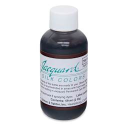 Jacquard Silk Dye - Chocolate Brown, 2 oz bottle