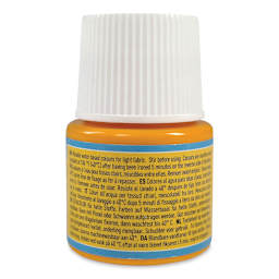 Pebeo Setacolor Fabric Paint - Buttercup, Light Fabrics, 45 ml bottle back