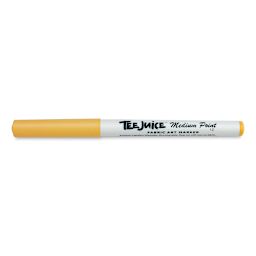 Jacquard Tee Juice Fabric Marker - Goldenrod, Medium Point, Marker