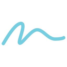 Pebeo 7A Light Fabric Brush Marker - Fluorescent Blue, 1 mm (Color swatch)