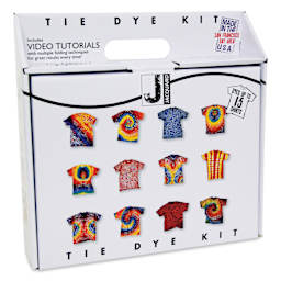 Jacquard Tie Dye Kit packaging angled view