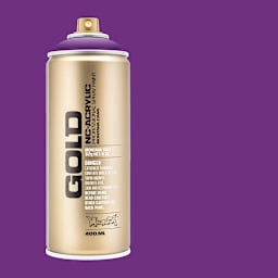Montana Gold Acrylic Professional Spray Paint - Valerie, 400 ml (Spray can with color swatch)