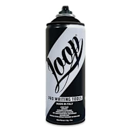 Loop Colors Spray Paint - Black Satin, LP104, 400 ml