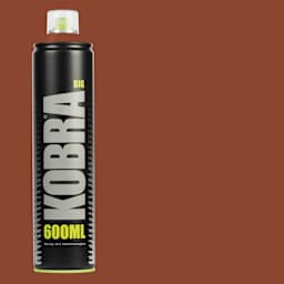Kobra High Pressure Spray Paint - Baobab, 600 ml, Can with swatch