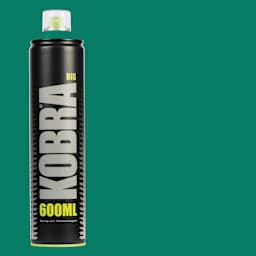 Kobra High Pressure Spray Paint - Niagara, 600 ml, Can with swatch