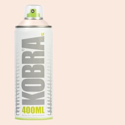 Kobra Low Pressure Spray Paint - Light Skin, 400 ml, Can with swatch