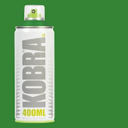 Kobra Low Pressure Spray Paint - Predator, 400 ml, Can with swatch