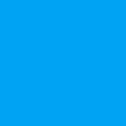 Kobra DIY Spray Paint - Fluo Blue, swatch