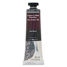 Sennelier Artists' Extra Fine Oil Paint - Caput Mortum, 40 ml tube
