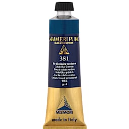 Maimeri Puro Oil Color - Cobalt Blue Greenish, 40 ml Tube