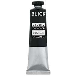 Blick Studio Oil Colors - Ivory Black, 40 ml, Tube