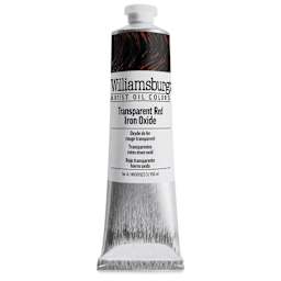 Williamsburg Oil - Transparent Red Iron Oxide, 150 ml tube