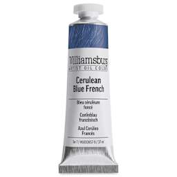 Williamsburg Handmade Oil Paint - Cerulean Blue French, 37 ml tube