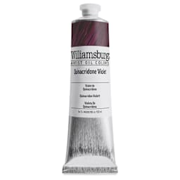 Williamsburg Handmade Oil Paint - Quinacridone Violet, 150 ml tube