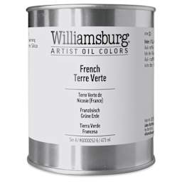 Williamsburg Handmade Oil Paint - French Terre Verte,  16 oz can
