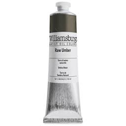 Williamsburg Handmade Oil Paint - Raw Umber, 150 ml tube