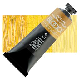 Blockx Artist Oil Color - Aureolin - tube and swatch