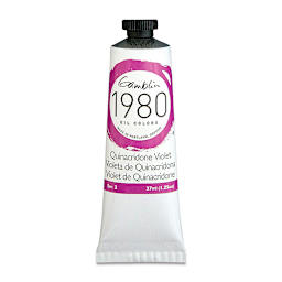 Gamblin 1980 Oils - Quinacridone Violet, 37 ml tube